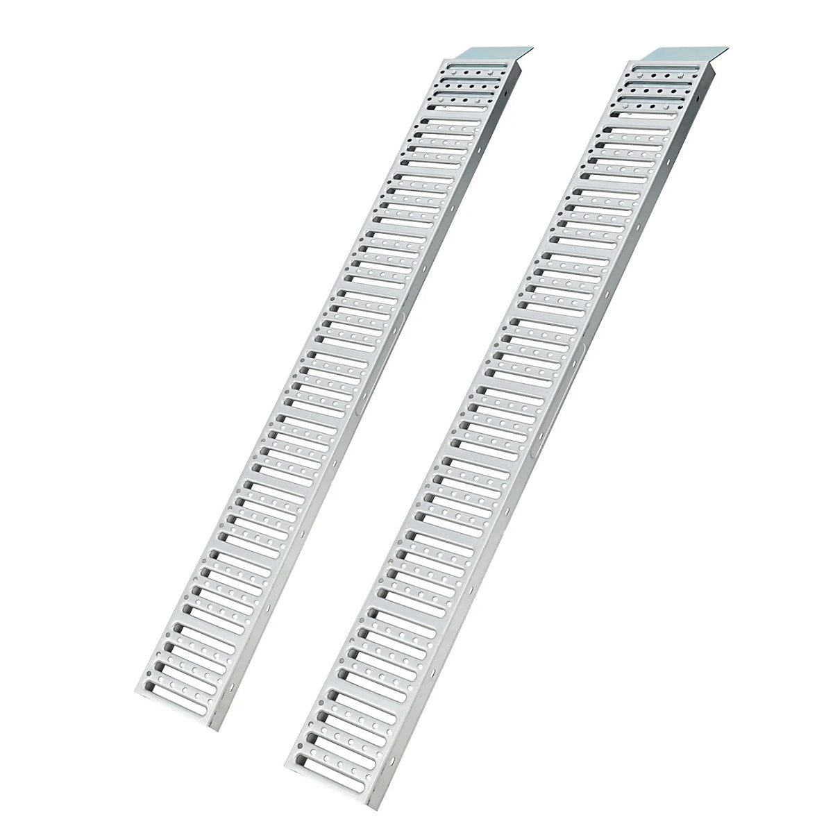 HiMISS Heavy Duty Steel Loading Ramps With Anti Slip Surface