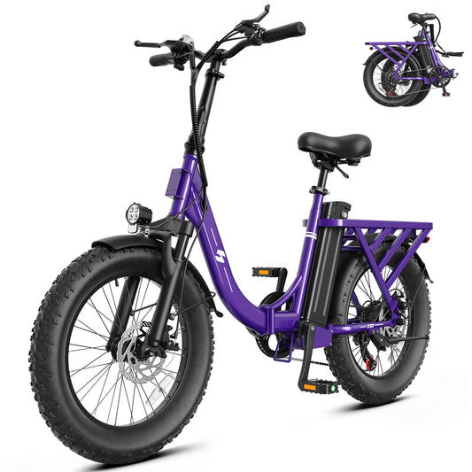 Hopepeak Z10 Folding Electric Bike With 1200W Peak Motor