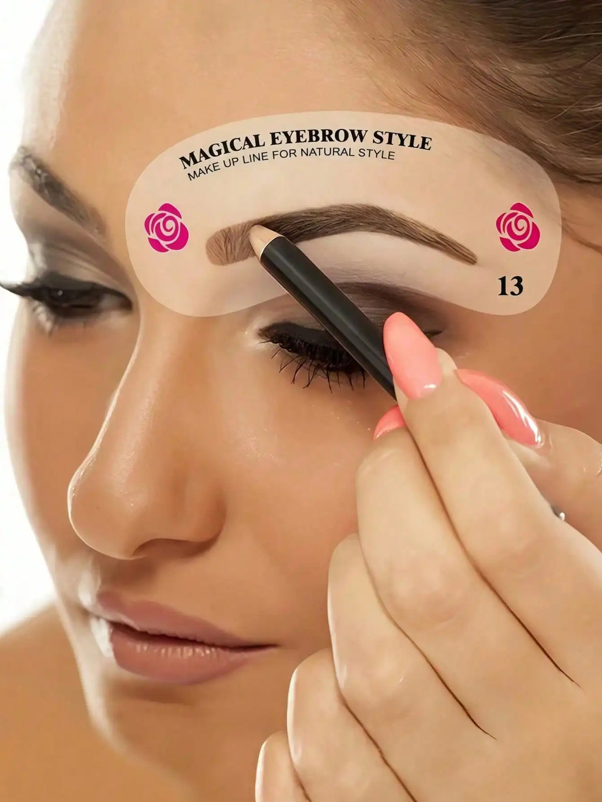 Eyebrow Shaping Stencil Kit For Precise Makeup Application