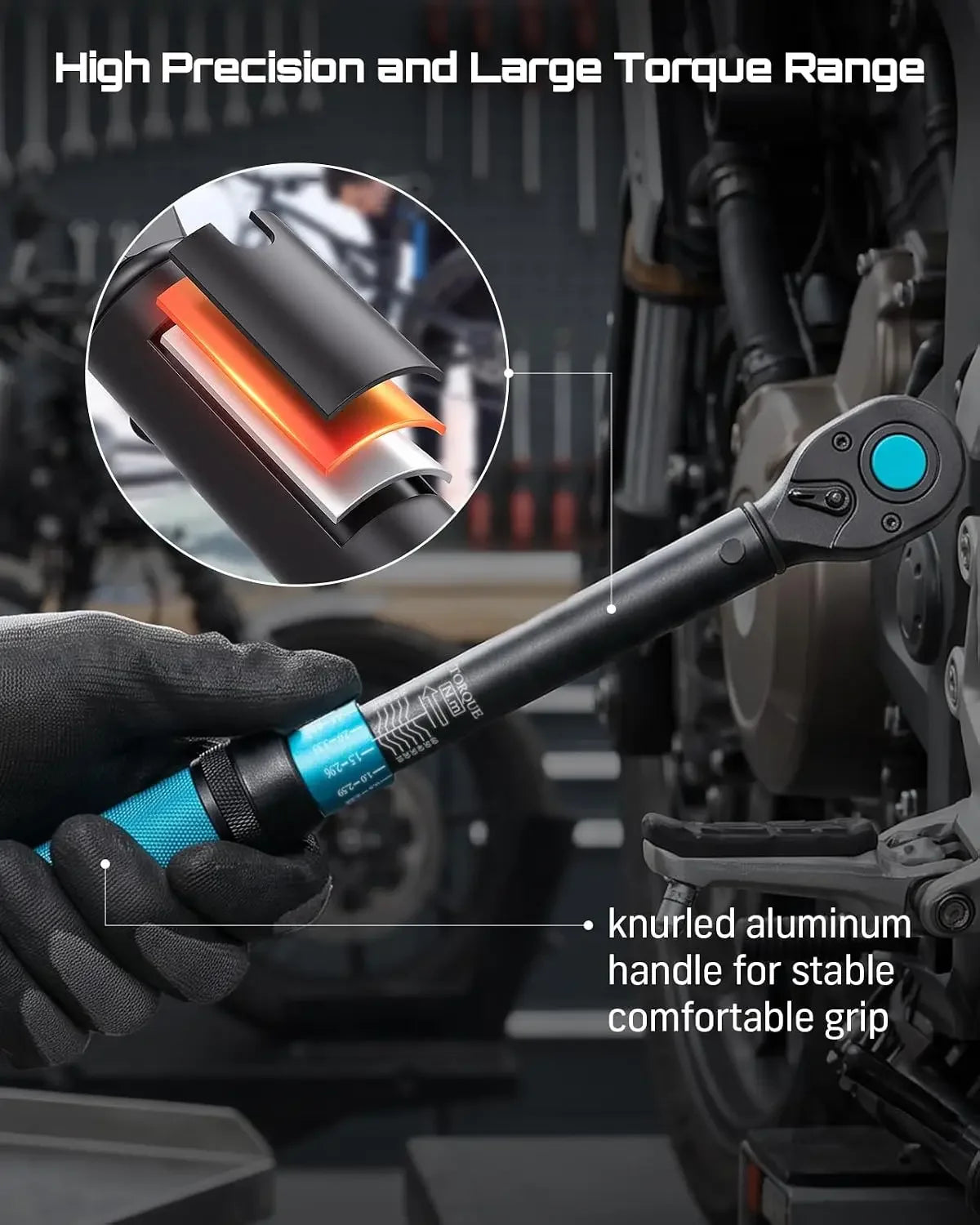 Seesii D2 Lite Electric Torque Wrench With Precision Click Feedback