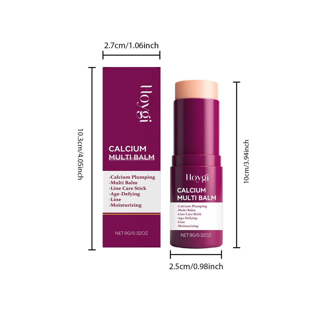 Hoygi Calcium Multi Balm Stick For Firming And Deep Hydration