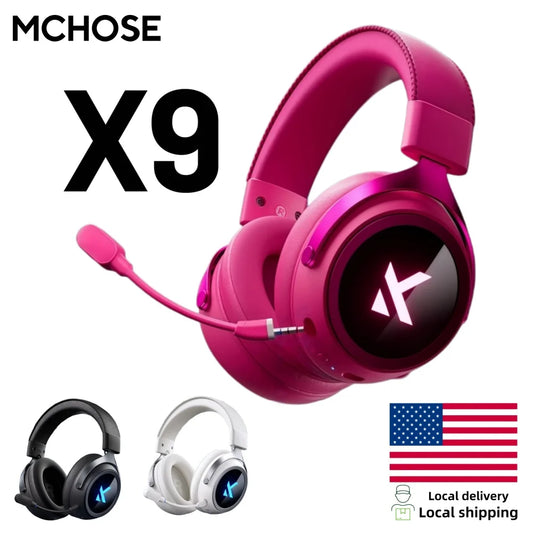 MCHOSE X9 Wireless Gaming Headset With Three Mode Connectivity