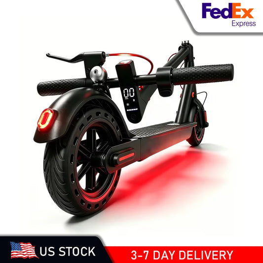 Litpot Foldable Electric Scooter With Smart App And LED Lights