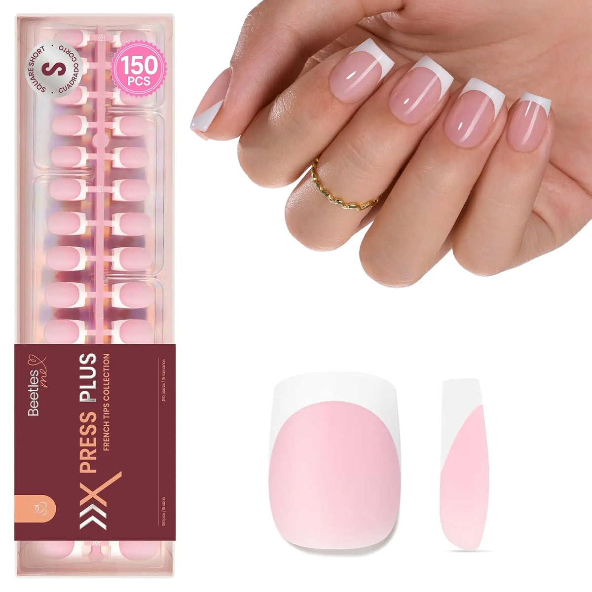 Beetles Full Cover Soft Gel Press On Nail Extension Tips