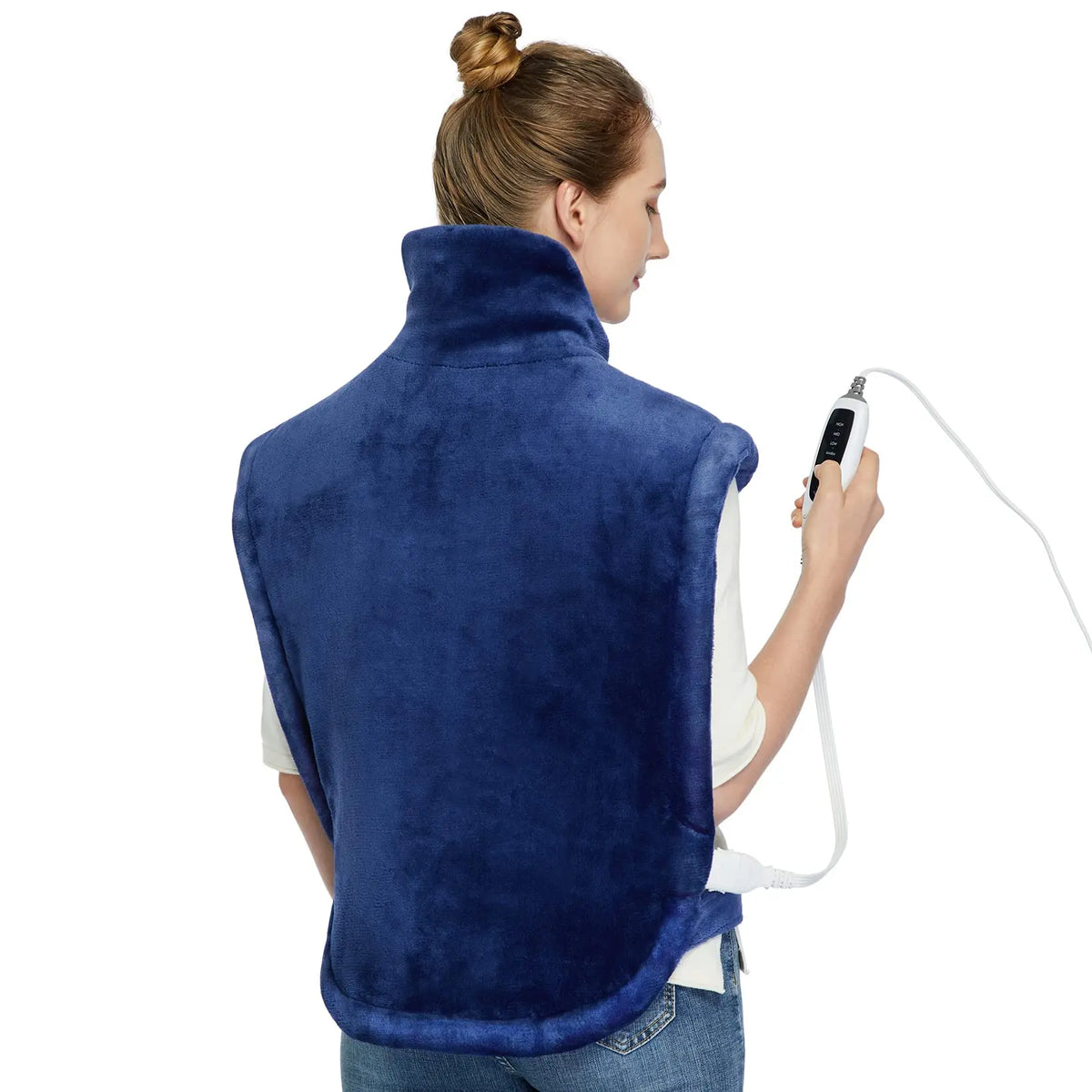 Weighted Electric Heating Pad for Back Neck and Shoulders
