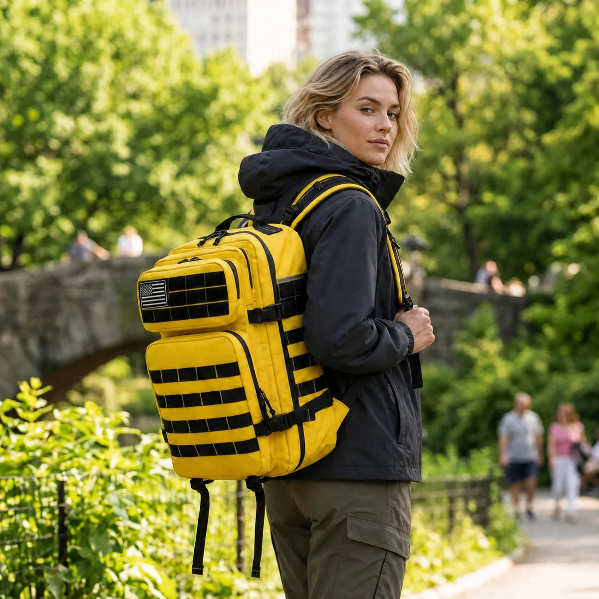 ReFire Gear MOLLE Gym Backpack for Fitness and Travel