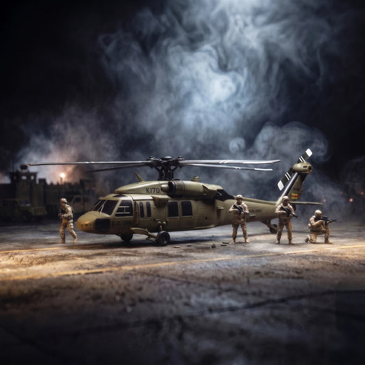 WLtoys K170 Brushless RC Helicopter With UH60L Black Hawk Design