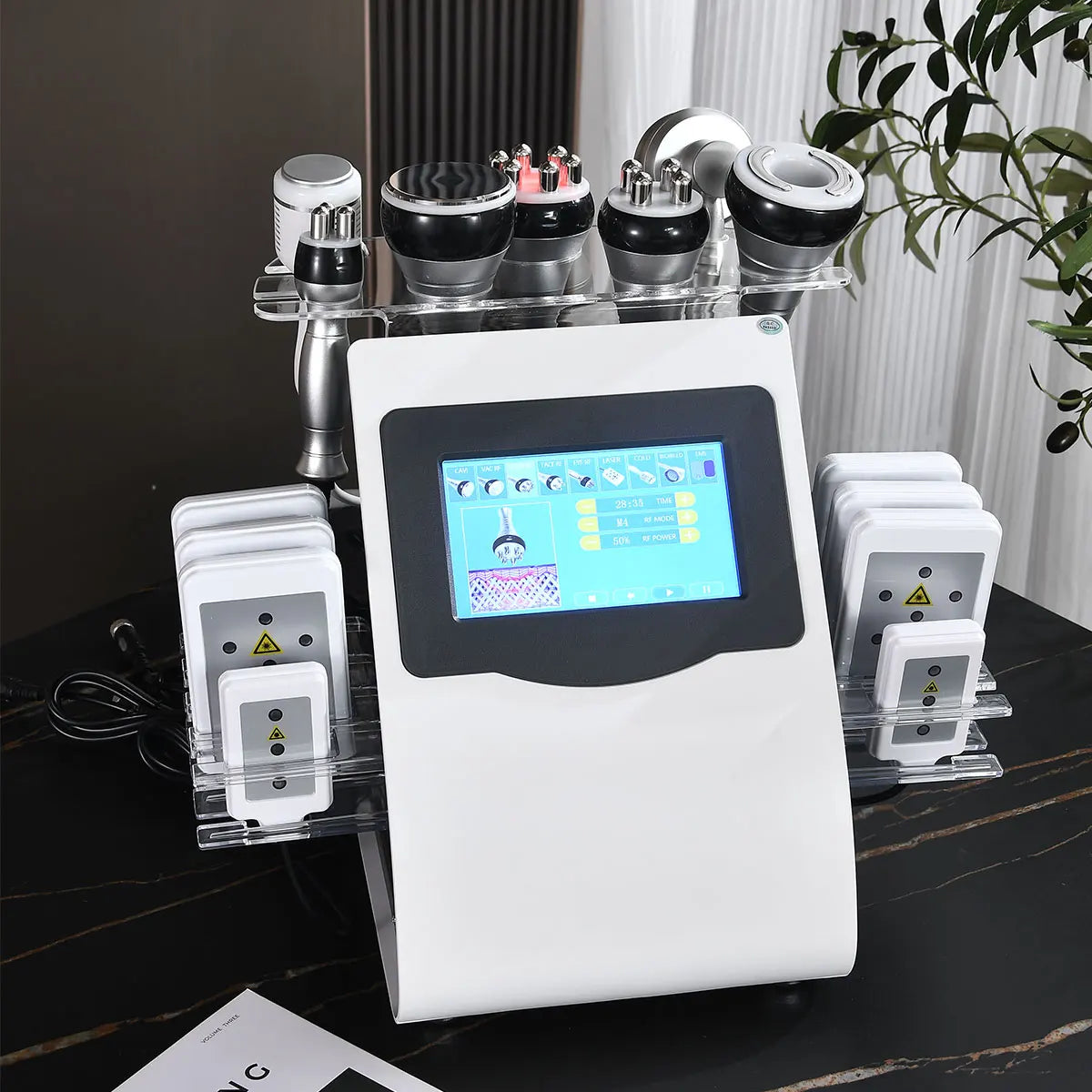 Amilibeauty 9 In 1 Cavitation Vacuum Body Slimming Machine