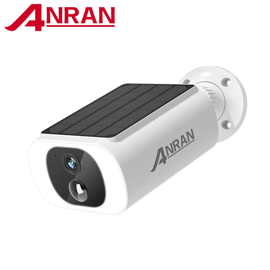 ANRAN Solar Wireless Security Camera With Floodlight And Night Vision