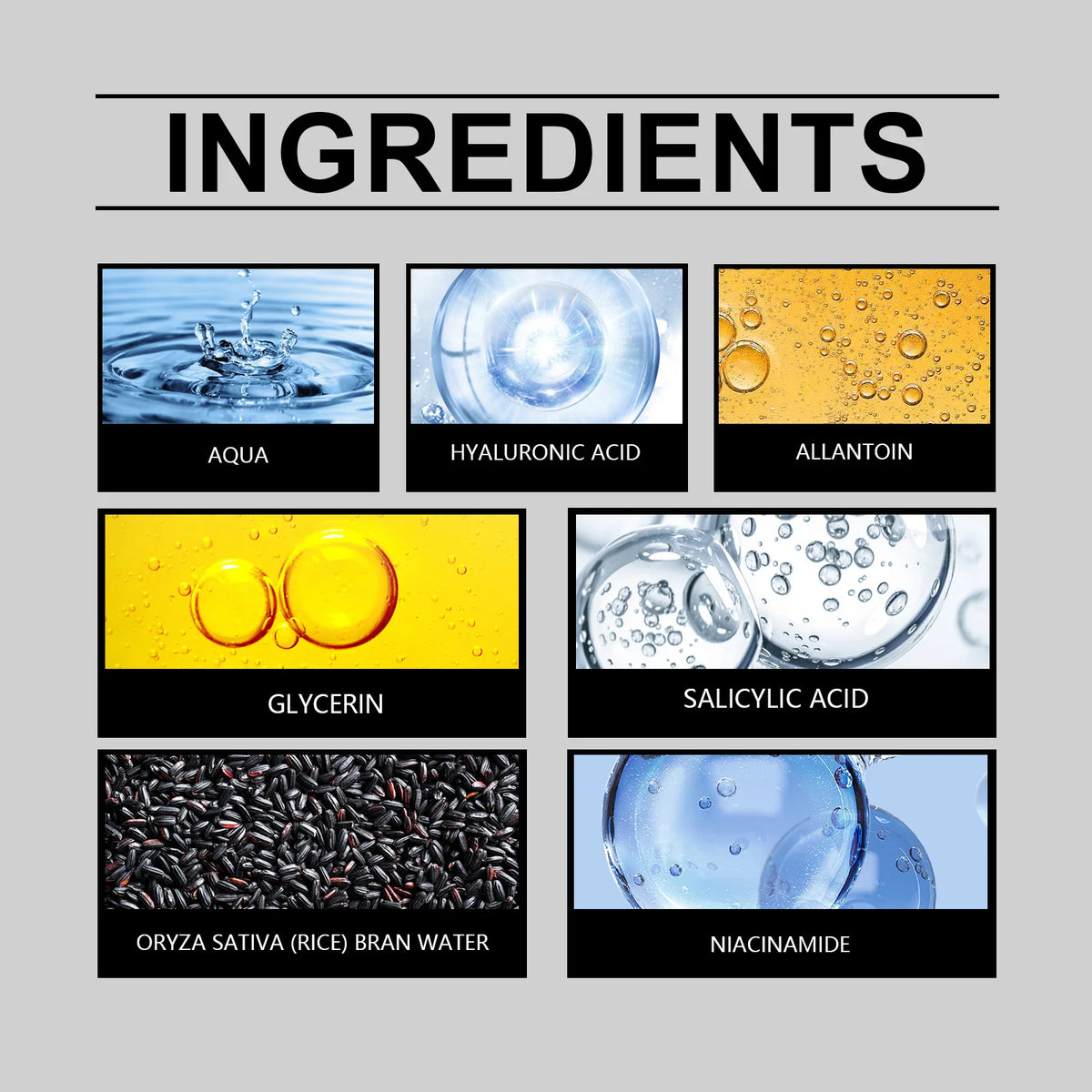 Black Rice Exfoliating Ampoule with Niacinamide for Radiant Skin
