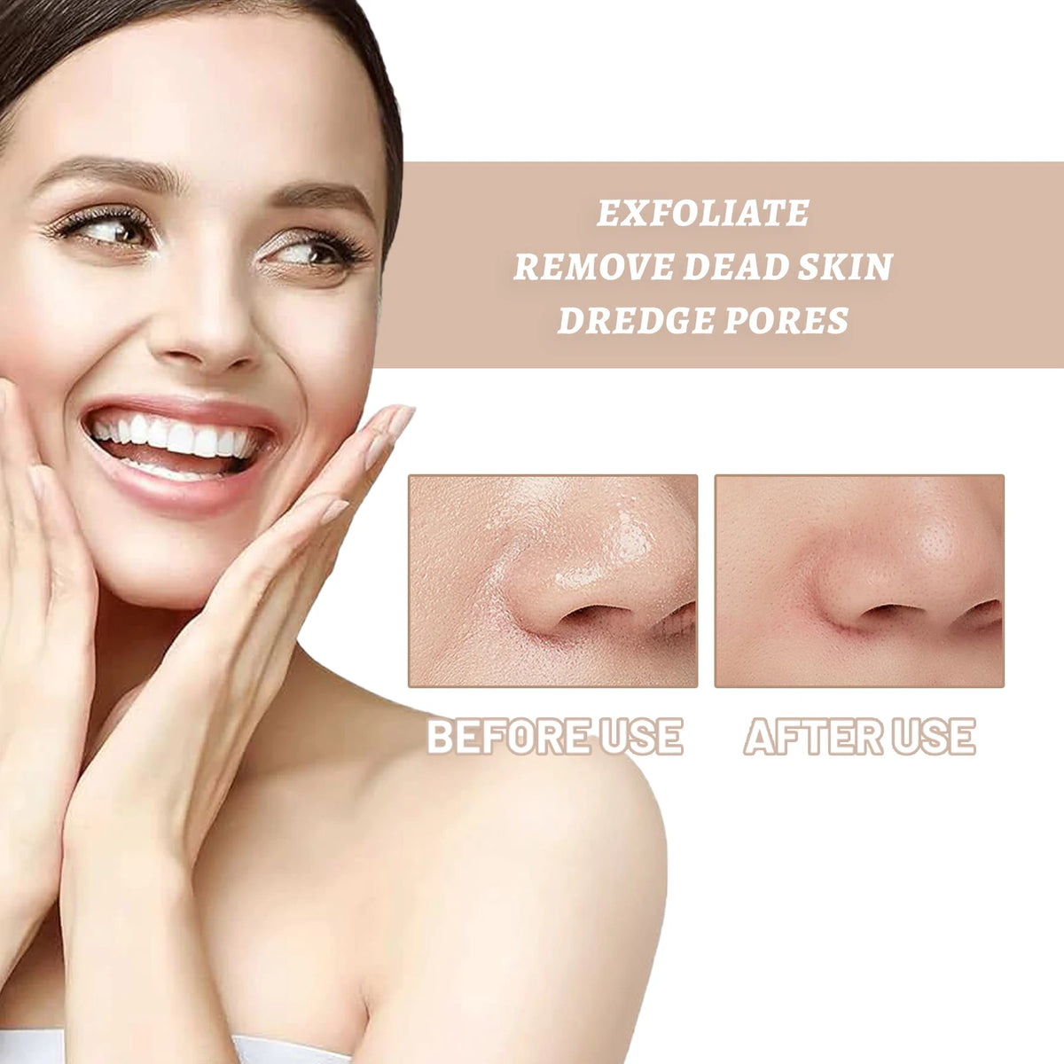 Ouhoe Deep Cleansing Facial Exfoliating Gel for Blackhead Removal