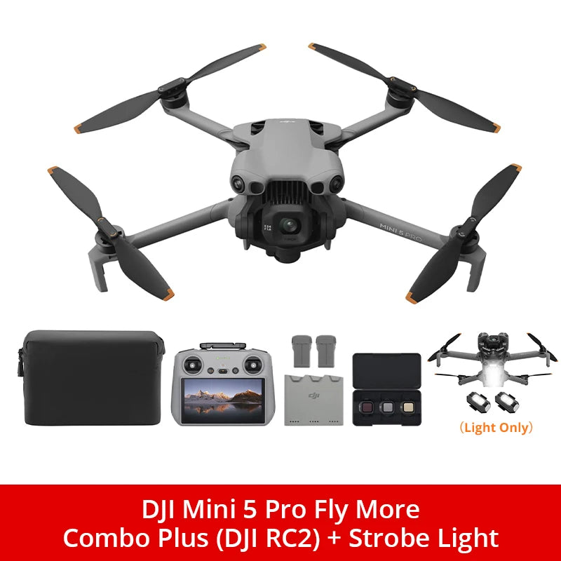 DJI Mini 5 Pro Fly More Combo Obstacle Sensing Drone