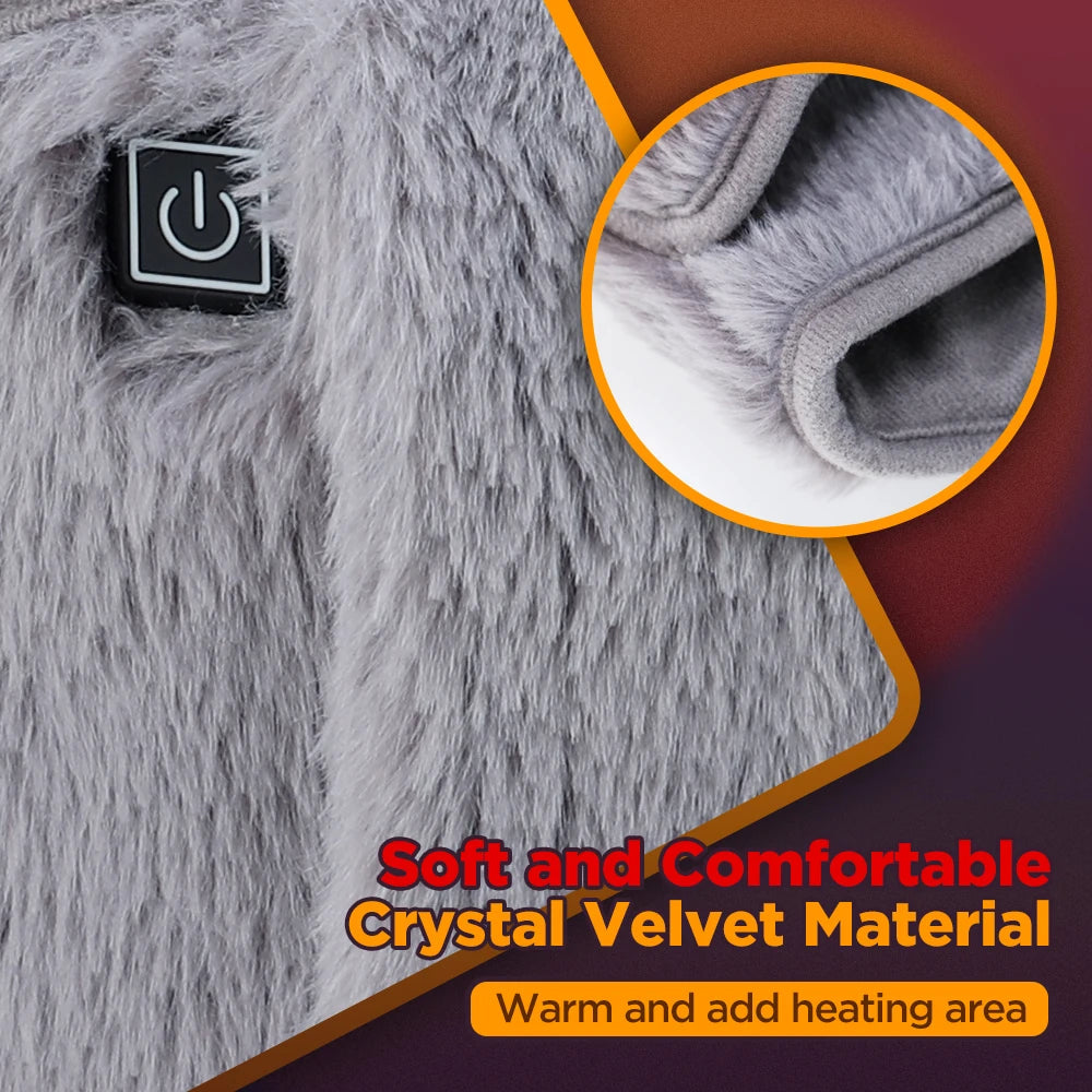 Hailicare Graphene Heated Abdominal Belt for Uterine and Hand Warming