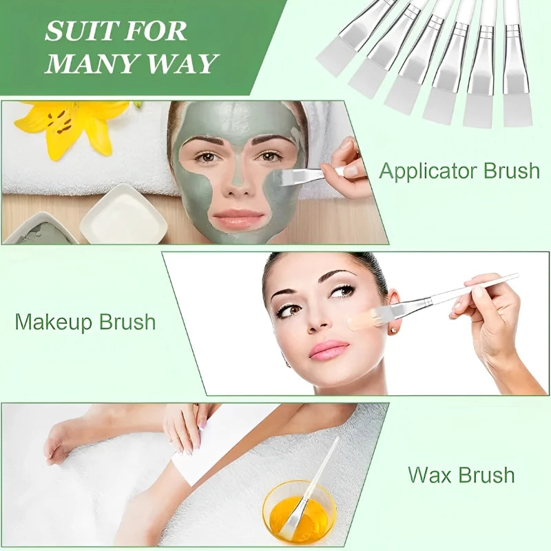 HMQ Beauty Facial Mask Applicator Brushes for Skincare and Spa</|vq_actor_true|>