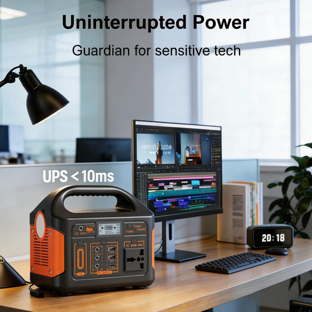 Gaiaray 500W Portable Power Station With 460Wh LiFePO4 Battery