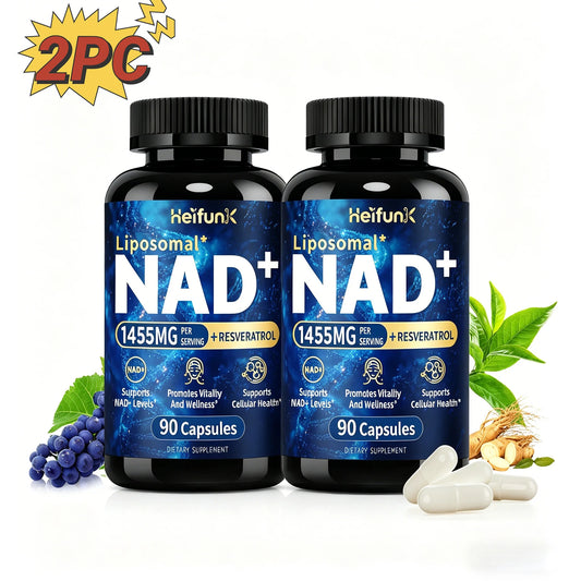 BIYODE NAD Plus Cellular Health Supplement With Resveratrol And Niacinamide