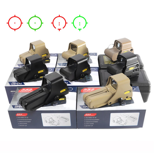 Bestsight Holographic Red Green Dot Reflex Sight for Rifle