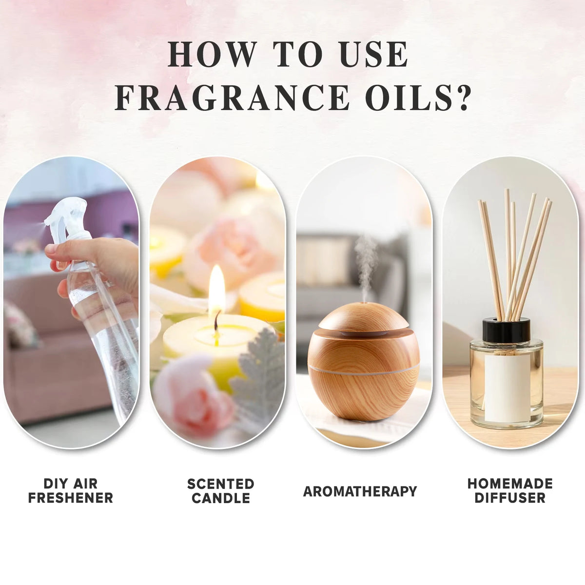 PHATOIL Fragrance Oil for Diffusers, Aromatherapy and Candle Making