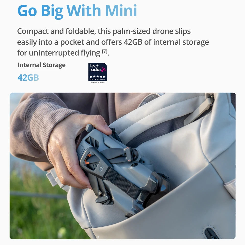 DJI Mini 5 Pro Fly More Combo Obstacle Sensing Drone