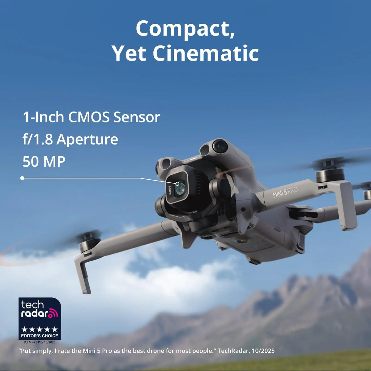 DJI Mini 5 Pro 4K Camera Drone Remote Control Combo