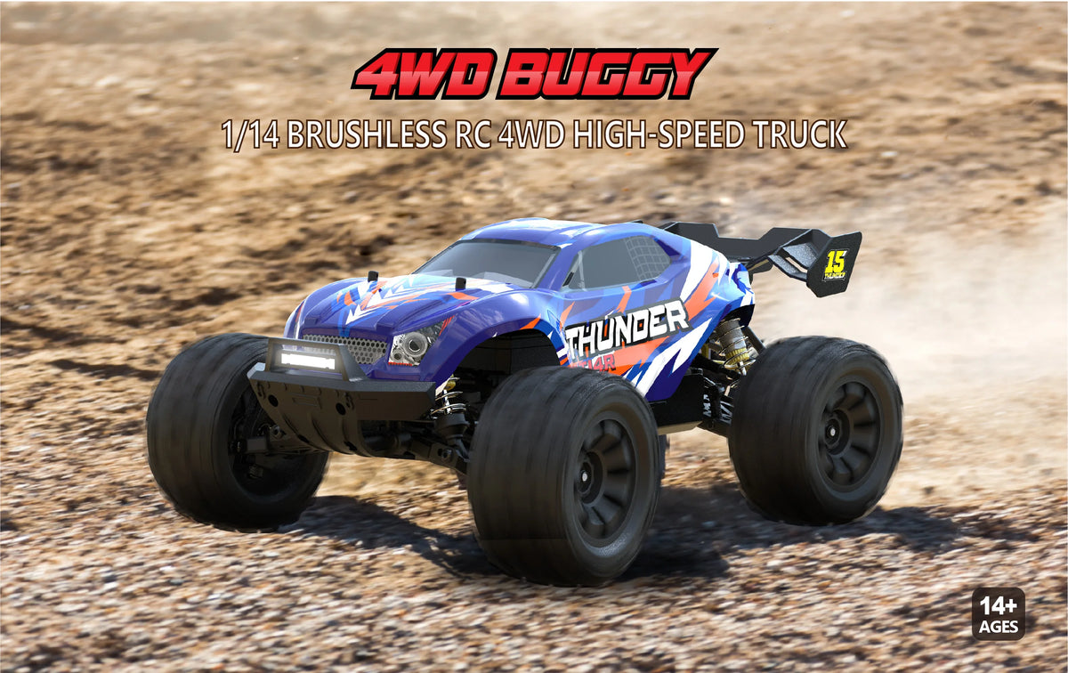 JIUSI MT14R Brushless Remote Control Off Road Racing Car