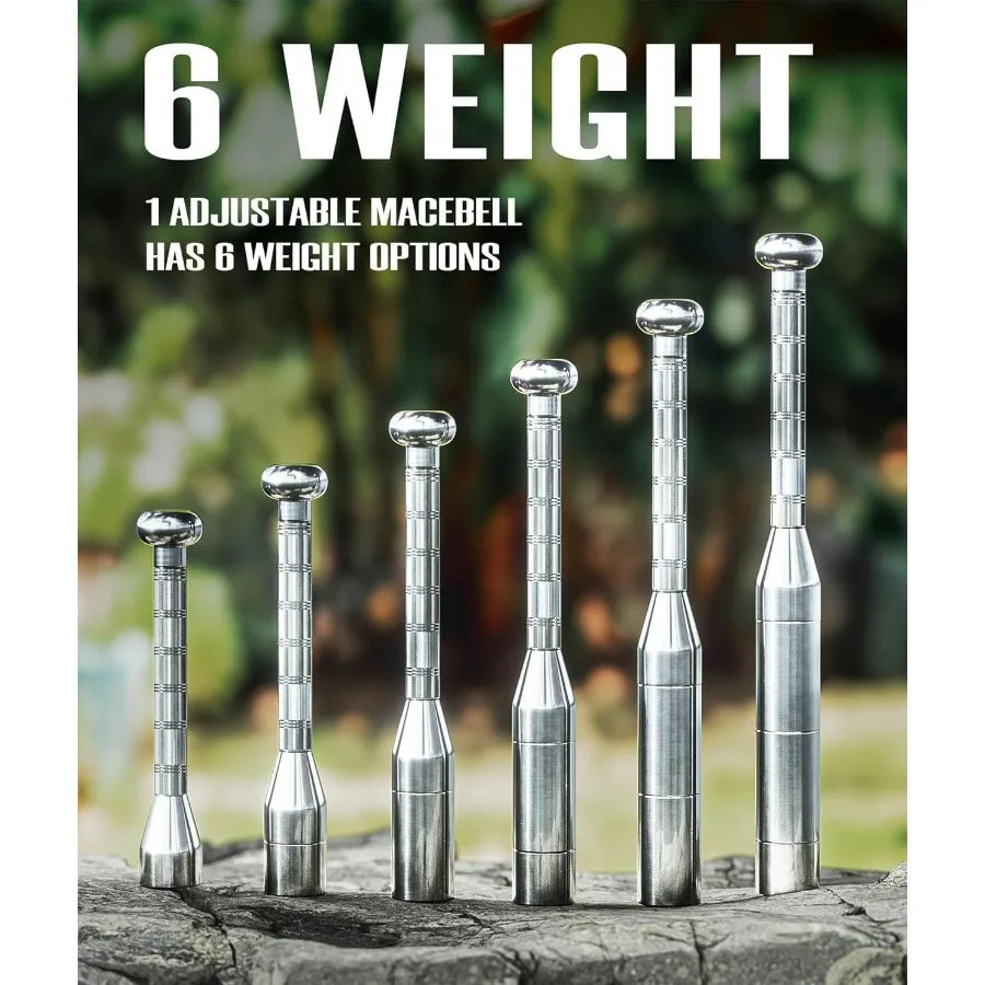 Steel Macebell Clubbell for Strength Training and Full Body Workouts