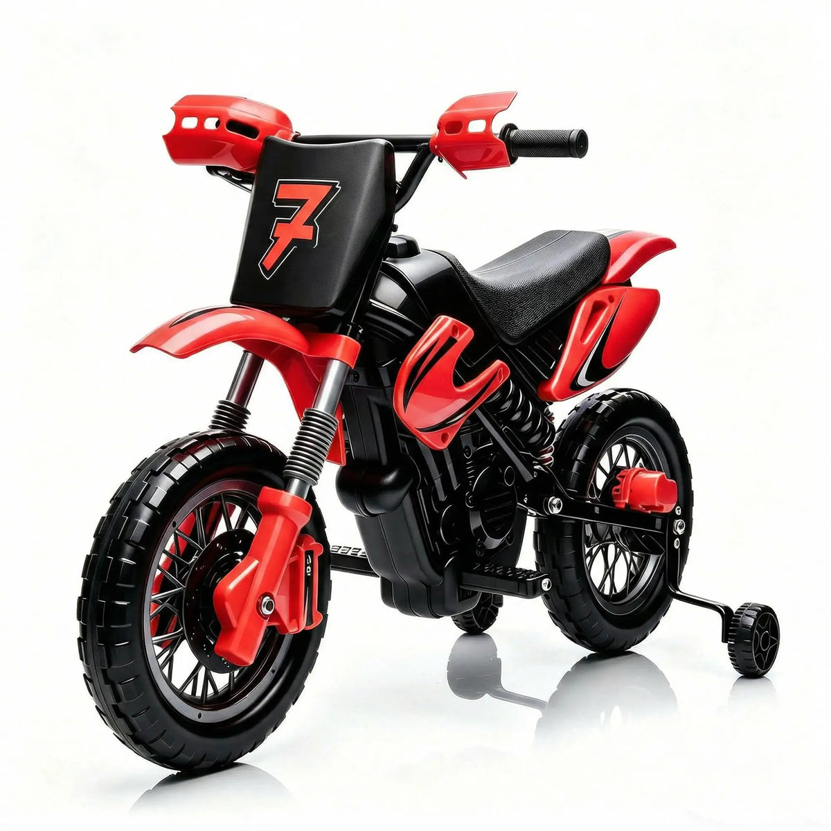 HiMISS Kids Electric Motorcycle Ride On Toy With Training Wheels
