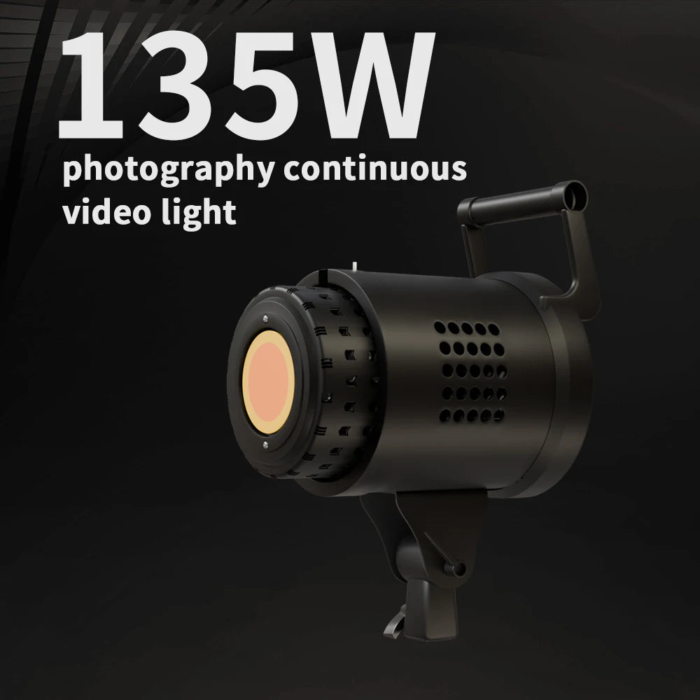 SH 135W COB LED Video Light for Photography and Studio Lighting