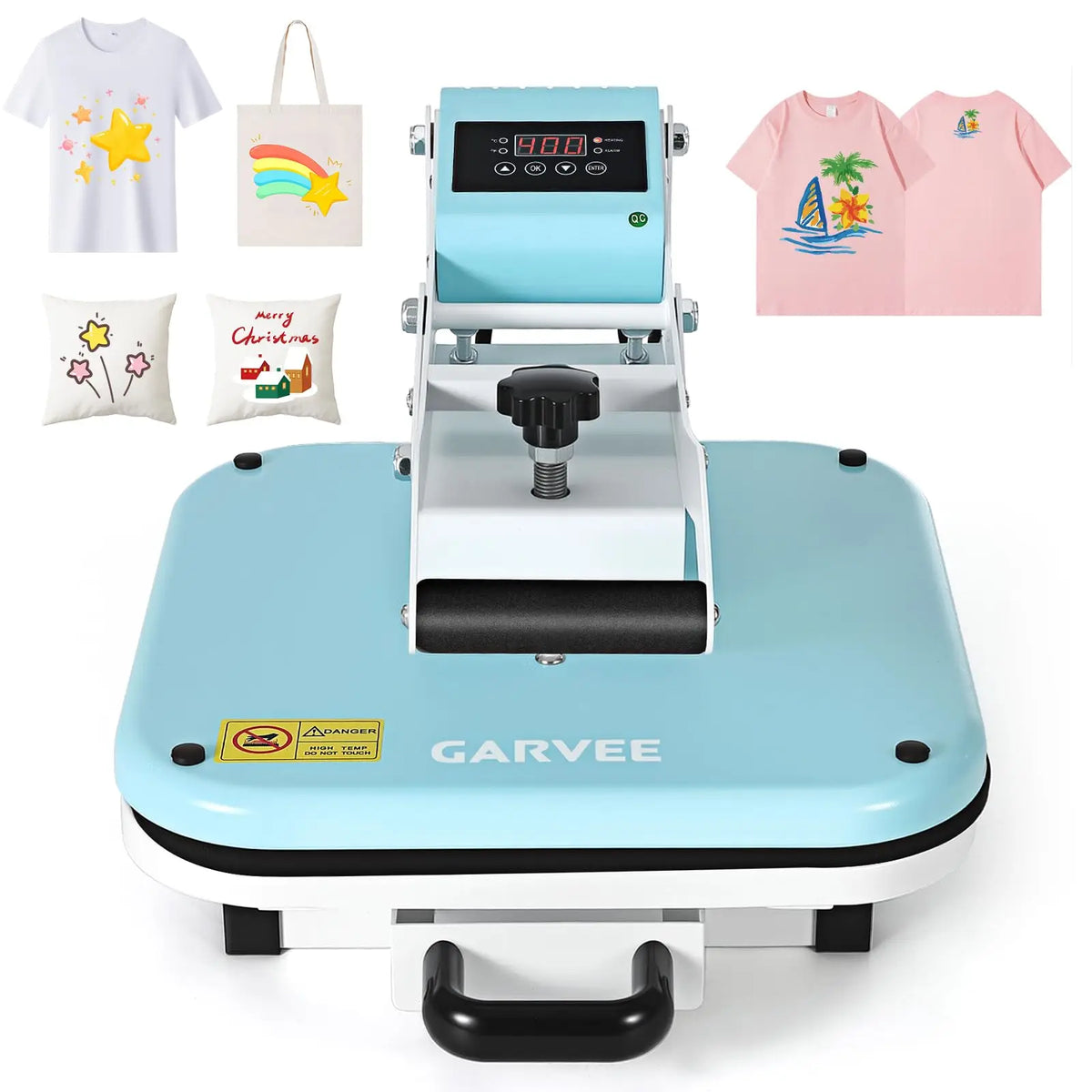 Digital Heat Press Machine for Fast Sublimation and Vinyl Transfers