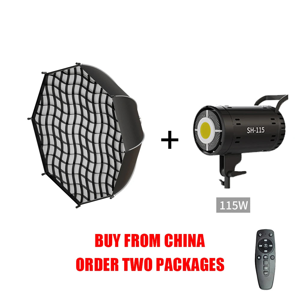 SH 135W COB LED Video Light for Photography and Studio Lighting