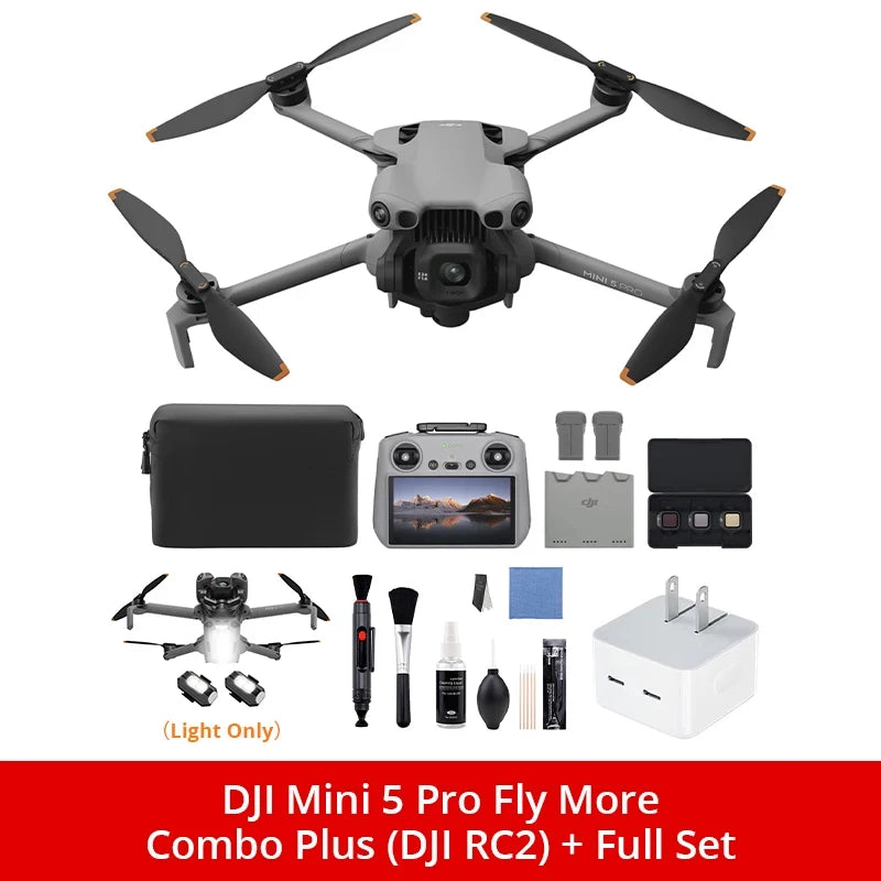 DJI Mini 5 Pro Fly More Combo Obstacle Sensing Drone