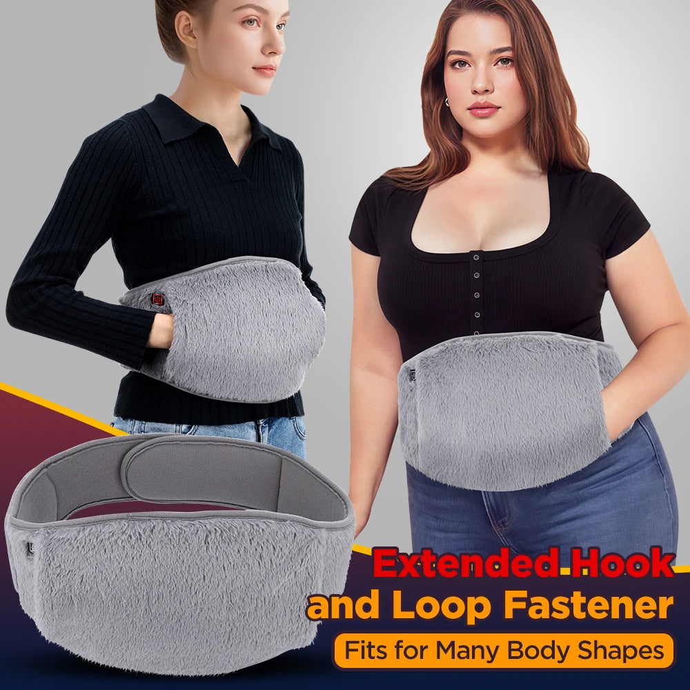 Hailicare Graphene Heated Abdominal Belt for Uterine and Hand Warming
