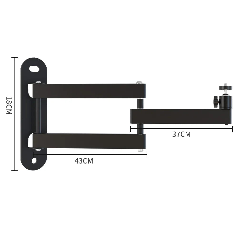 SH Photography Wall Mount Arm Bracket for Studio Lighting