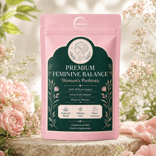 Pectin Probiotic Gummies for Women Daily Nutrition Supplement