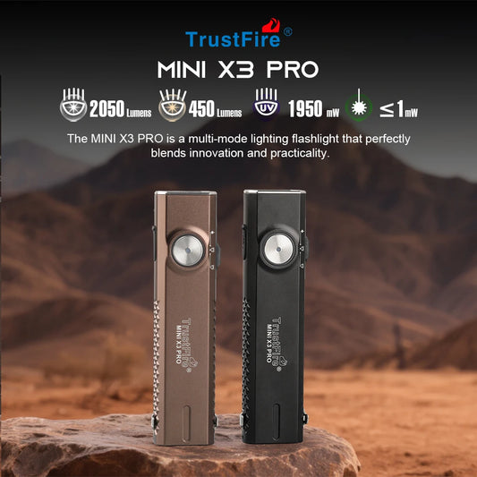 TrustFire Minix Pro Rechargeable LED Flashlight For Outdoor Adventures
