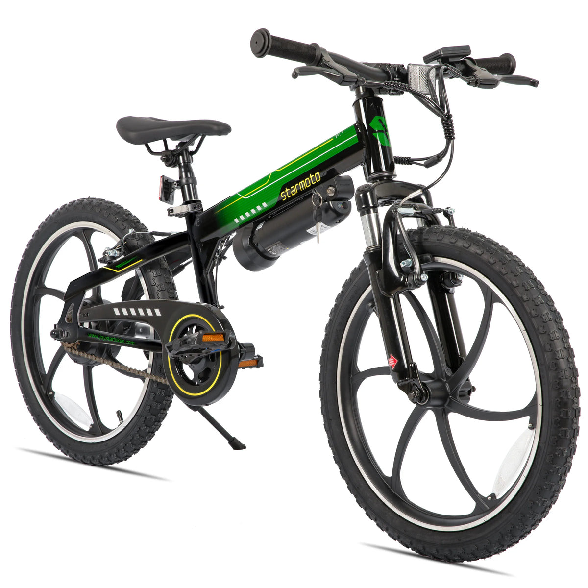 JOYSTAR Kids Electric Mountain Bike With Removable Battery