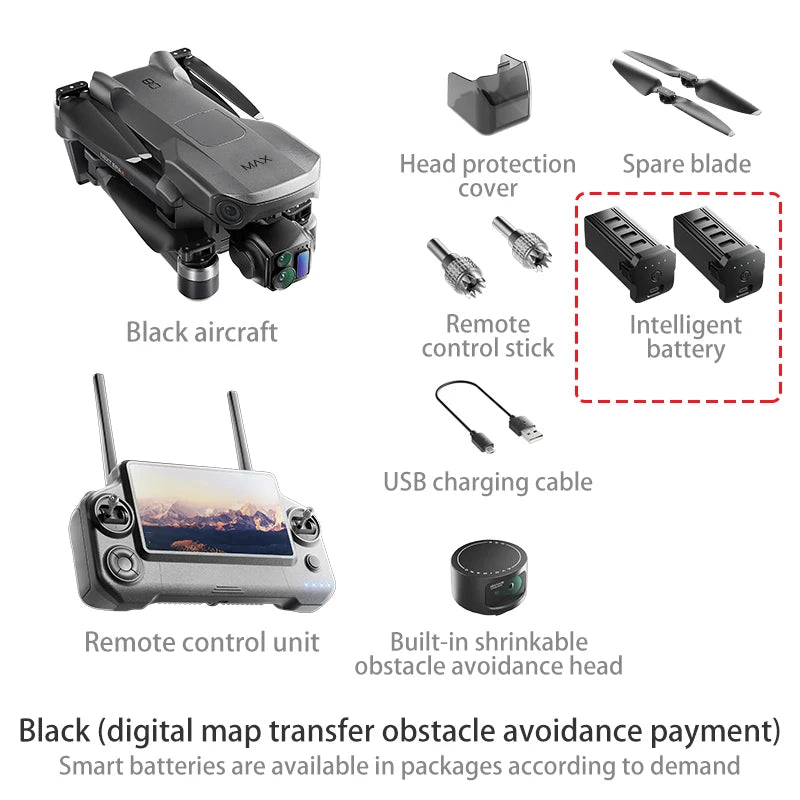 P7 MAX GPS Drone With 4K Camera And Obstacle Avoidance