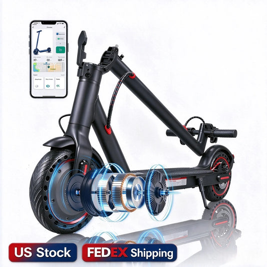 Adult Foldable Electric Scooter With 350W Motor And App Control