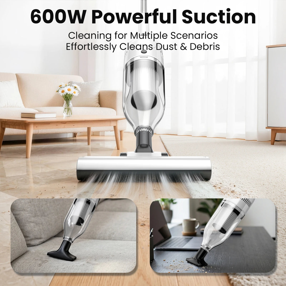 Vastorm R7 Corded Stick Vacuum Cleaner For Home And Pets