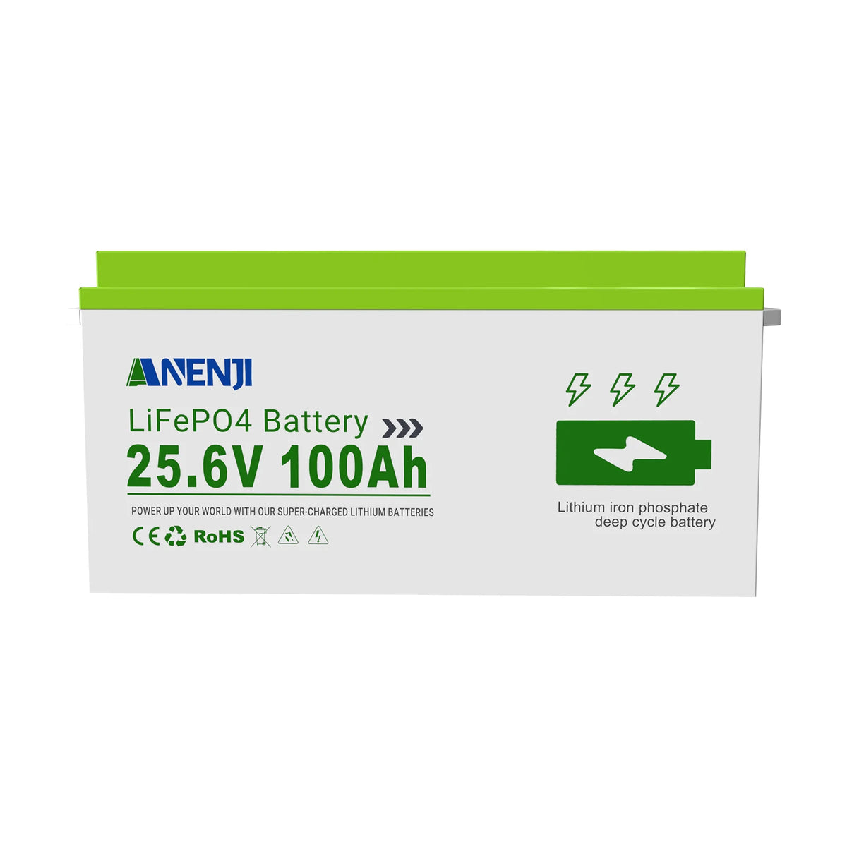 ANENJI LiFePO4 Lithium Battery With Low Temperature Protection