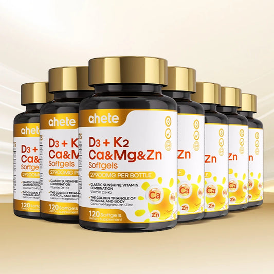 Ahete D3 K2 Calcium Magnesium Zinc Bone And Immune Support