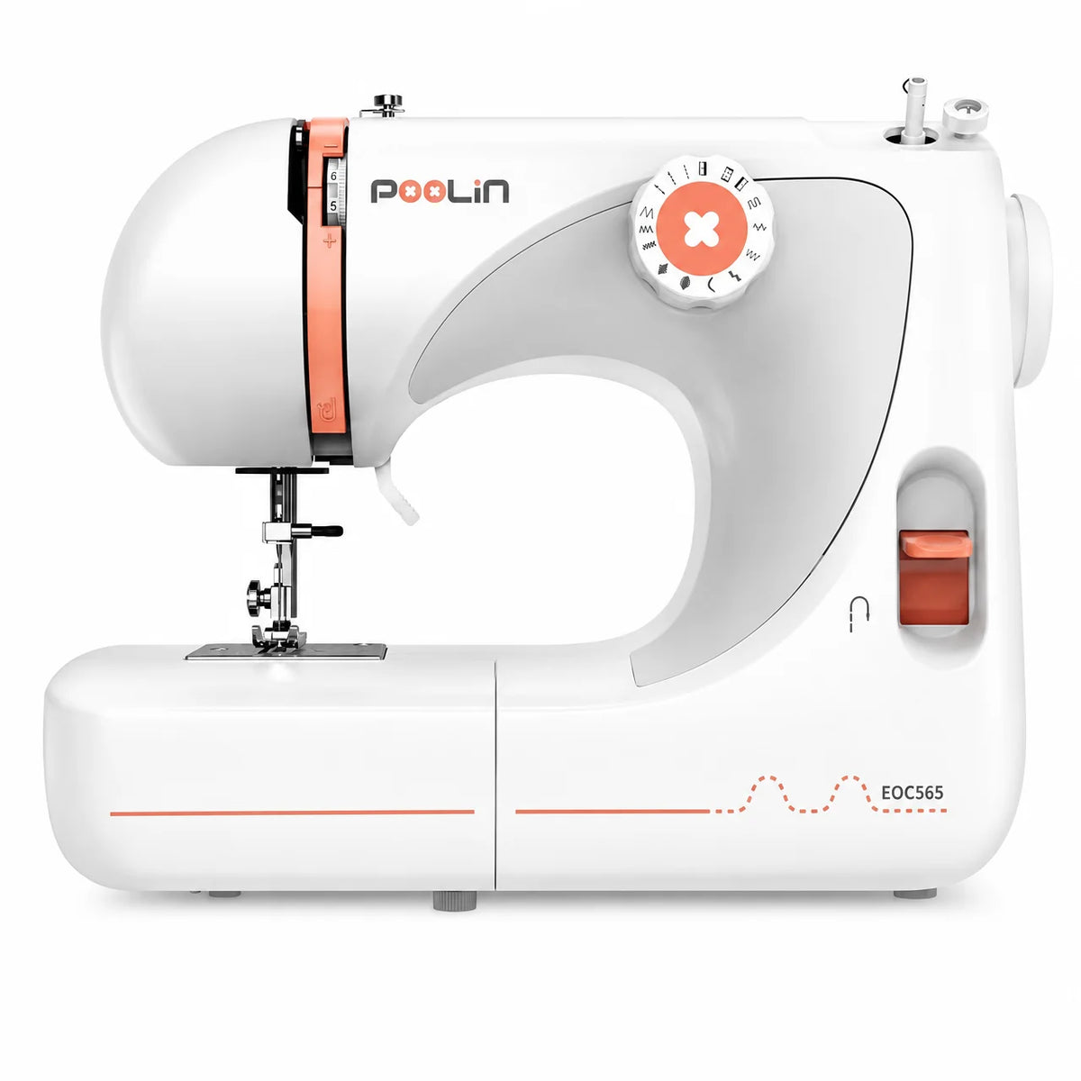POOLIN EOC565 Computerized Sewing Machine With 27 Stitch Applications