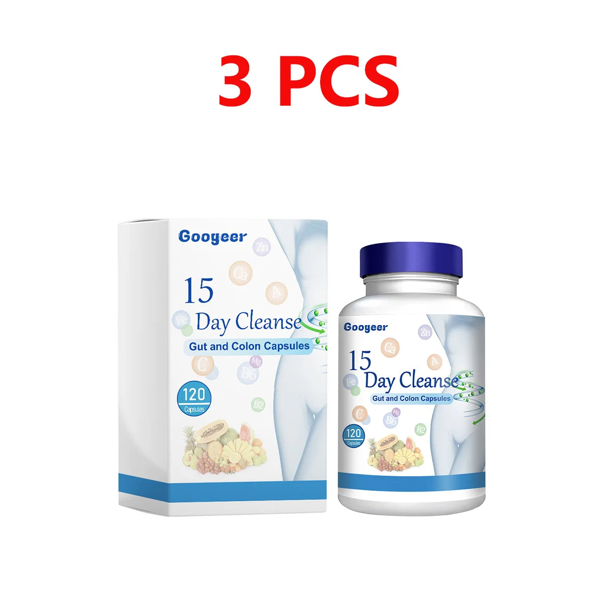 Gut And Colon Cleanse Capsules For Digestive Support and Energy