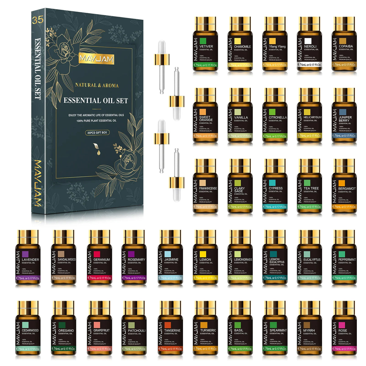 MAYJAM Essential Oils for Diffusers and Humidifiers