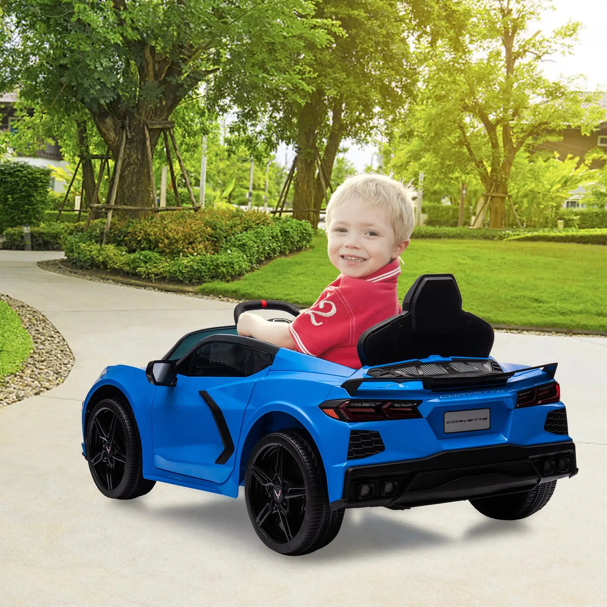 HiMISS Kids Ride On Sports Car With Parent Remote Control