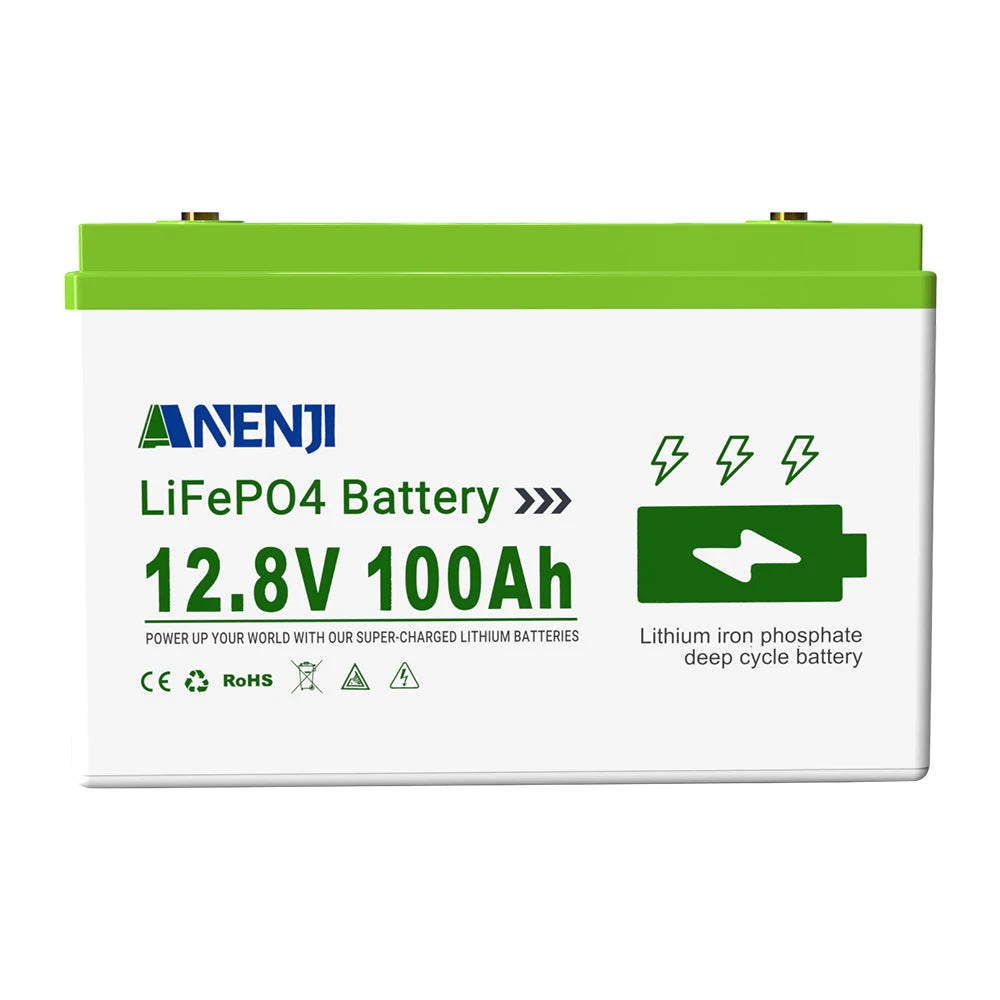 ANENJI LiFePO4 Lithium Battery With Low Temperature Protection