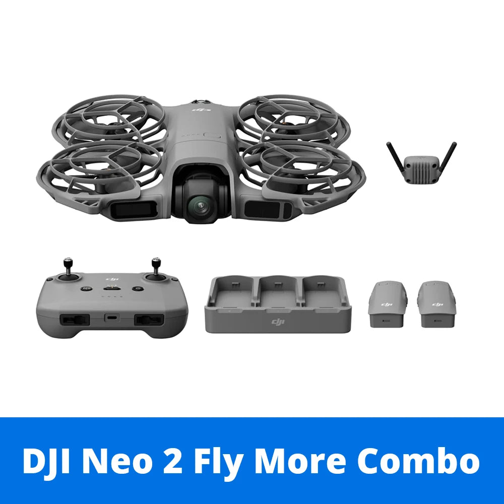 DJI Neo 2 Fly More Combo 4K Camera Drone Obstacle Sensing