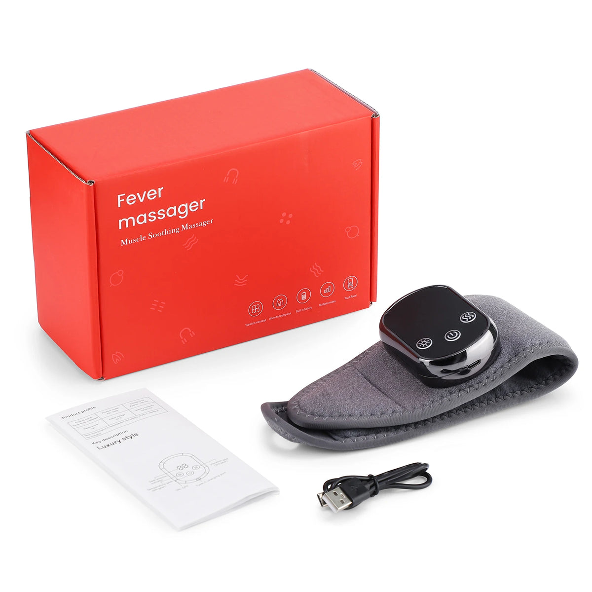 Hailicare Cordless Heated Hand And Wrist Massager With Vibration
