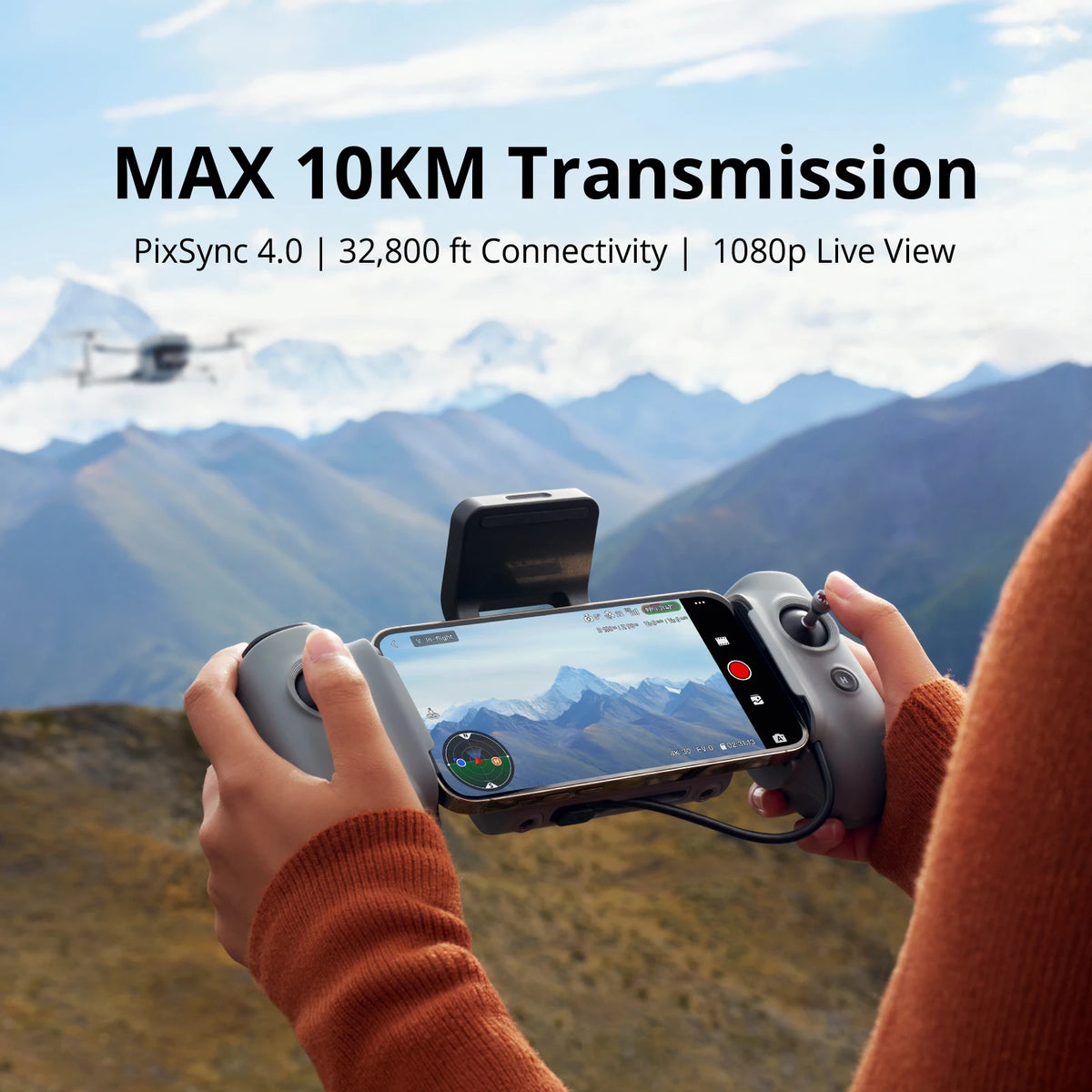 Potensic ATOM 2 4K HDR Camera Drone With Gimbal Stabilization