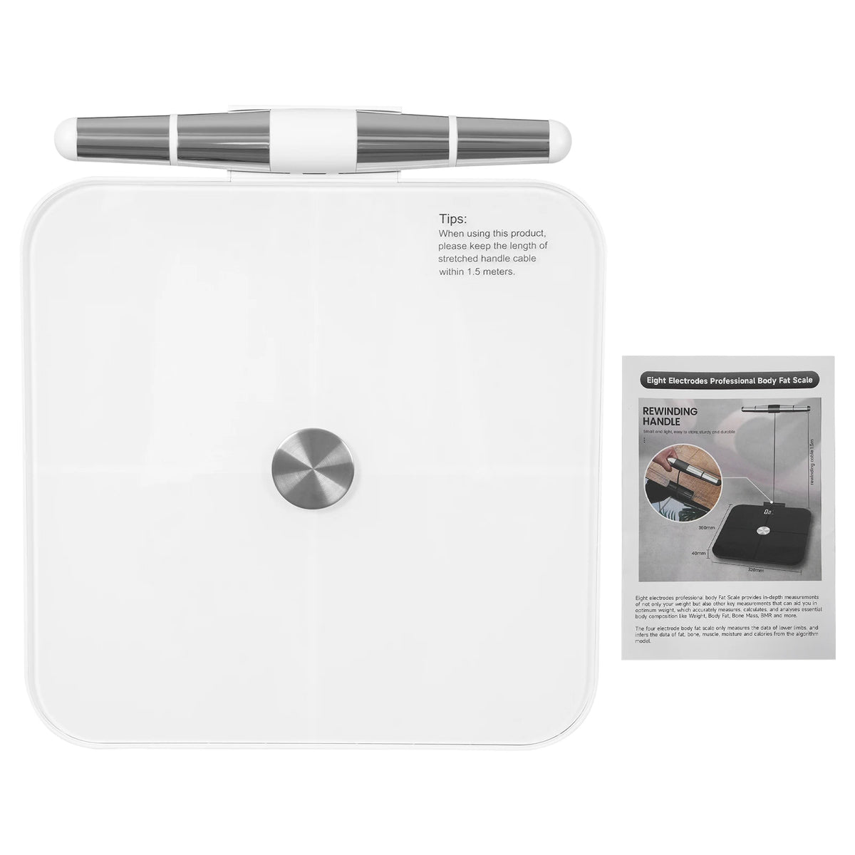 Digital Body Weight Scale With Precision Analysis And Fitness Tracking